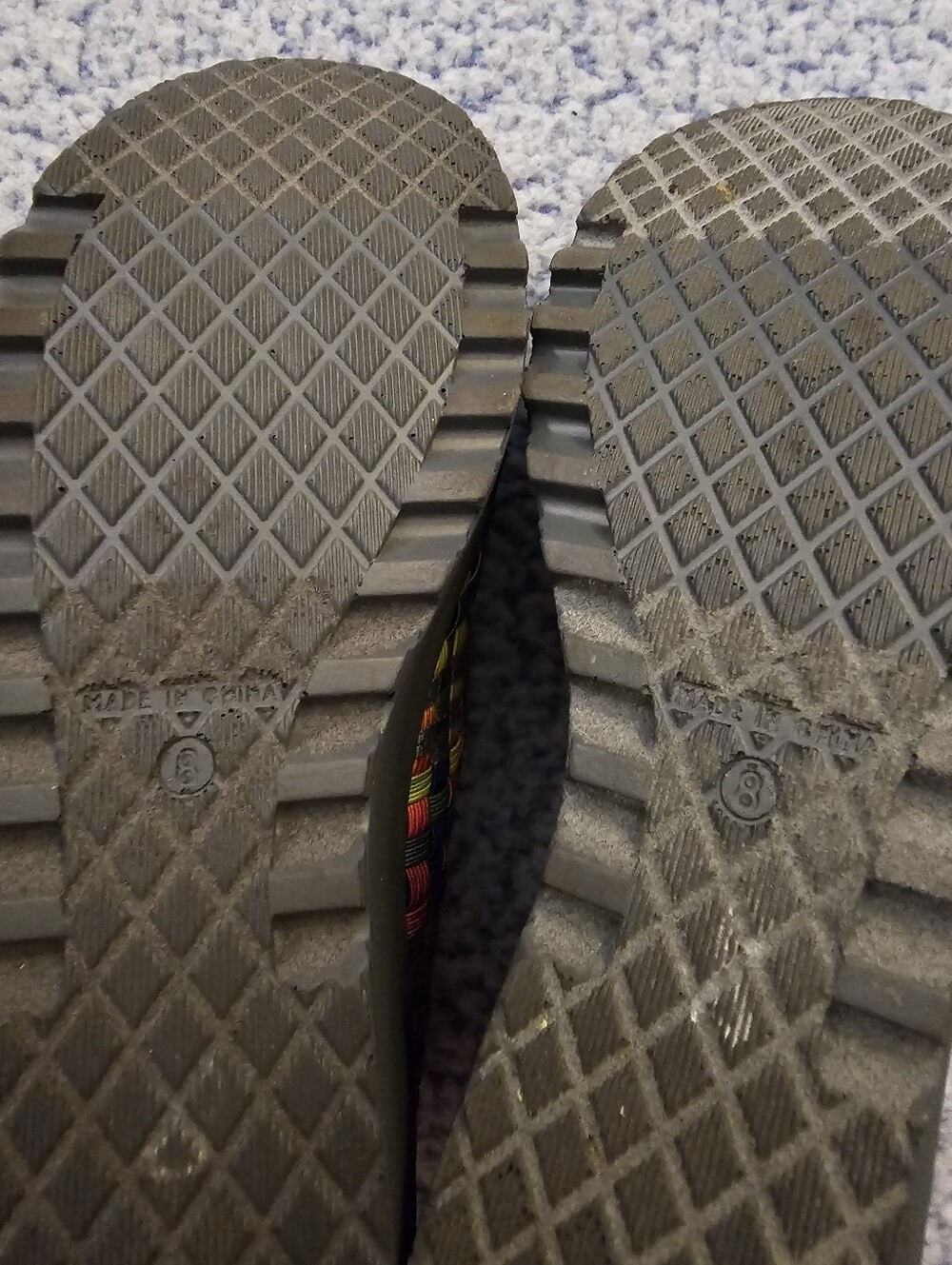 St. John's Bay Multicolor Woven Mary Jane Wedge - Picture 6 of 6